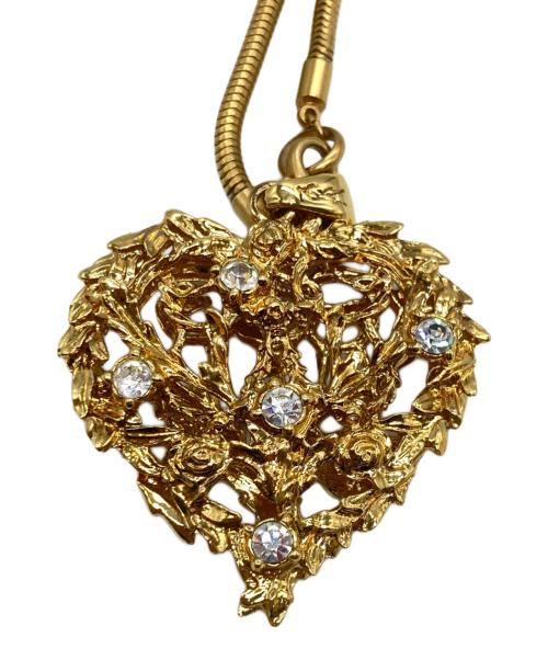 Yves Saint Laurent（イヴサンローラン）Yves Saint Laurent (イヴサンローラン) ハートモチーフネックレスの古着・服飾アイテム