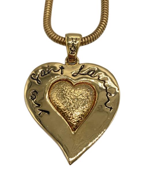 Yves Saint Laurent（イヴサンローラン）Yves Saint Laurent (イヴサンローラン) ハートモチーフネックレスの古着・服飾アイテム