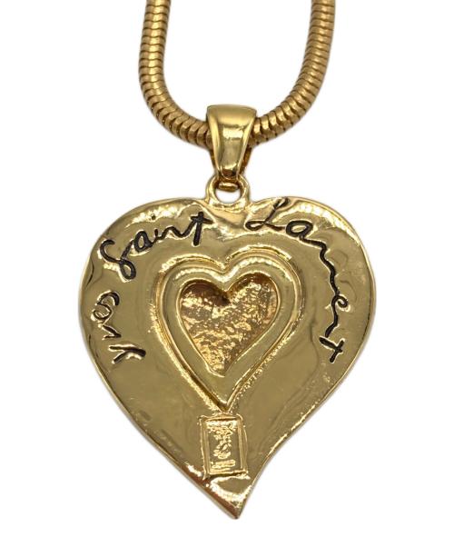 Yves Saint Laurent（イヴサンローラン）Yves Saint Laurent (イヴサンローラン) ハートモチーフネックレスの古着・服飾アイテム