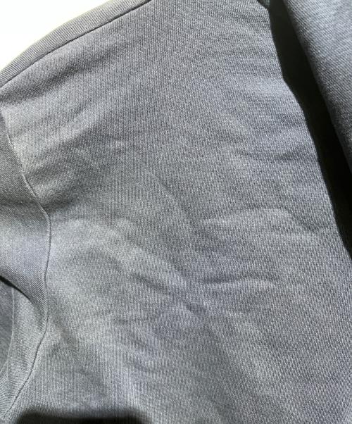 maison kitsune（メゾンキツネ）maison kitsune (メゾンキツネ) ダブルフォックス プルオーバー スウェットパーカー ネイビー サイズ:Mの古着・服飾アイテム