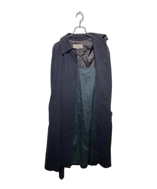 MARGARET HOWELL（マーガレットハウエル）MARGARET HOWELL (マーガレットハウエル) ウールバルマカーンコート ネイビー サイズ:1の古着・服飾アイテム