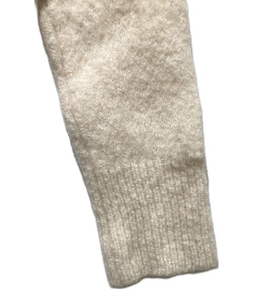 yo BIOTOP（ヨー ビオトープ）yo BIOTOP (ヨー ビオトープ) cashmere hook long cardigan アイボリー サイズ:FREEの古着・服飾アイテム