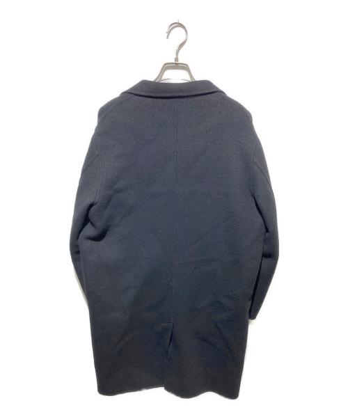 avyts（エーバイティーエス）avyts (エーバイティーエス) WOOL RIVER COAT / ウールチェスターコート ブラック サイズ:不明の古着・服飾アイテム