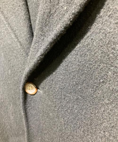 avyts（エーバイティーエス）avyts (エーバイティーエス) WOOL RIVER COAT / ウールチェスターコート ブラック サイズ:不明の古着・服飾アイテム