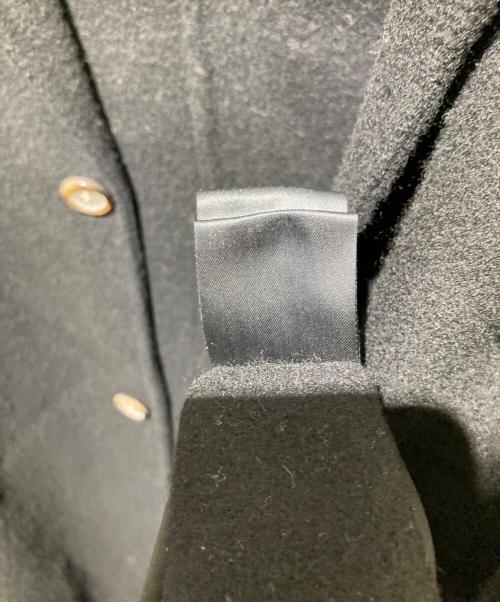 avyts（エーバイティーエス）avyts (エーバイティーエス) WOOL RIVER COAT / ウールチェスターコート ブラック サイズ:不明の古着・服飾アイテム