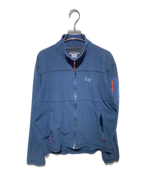 ARC'TERYX（アークテリクス）ARC'TERYX (アークテリクス) POLARTEC サーマル ジップアップ ジャケット ネイビー サイズ:Sの古着・服飾アイテム