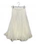 JENNE (ジェンヌ) ロングスカート ホワイト サイズ:Ｌ 未使用品：7000円