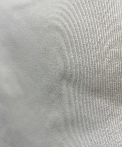 JENNE（ジェンヌ）JENNE (ジェンヌ) 日本製長袖リブトップス ホワイト サイズ:Ｌの古着・服飾アイテム