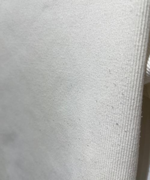 JENNE（ジェンヌ）JENNE (ジェンヌ) 日本製長袖リブトップス ホワイト サイズ:Mの古着・服飾アイテム