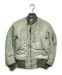 BUZZ RICKSON'S（バズリクソンズ）の古着「MA-1ジャケット」｜カーキ