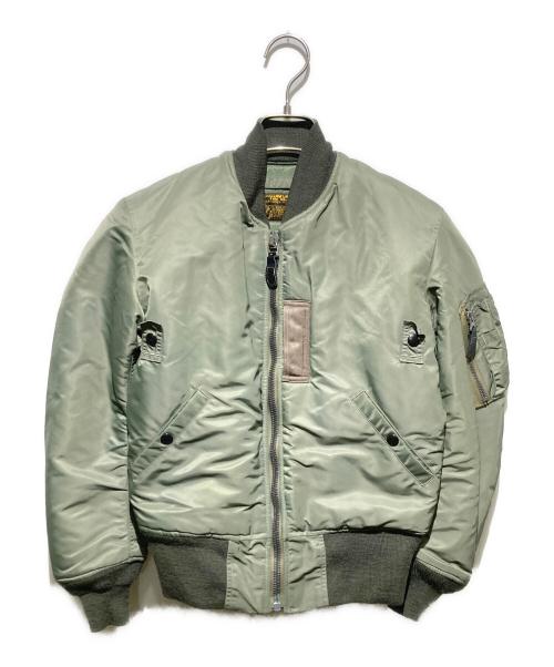 BUZZ RICKSON'S（バズリクソンズ）Buzz Rickson's (バズリクソンズ) MA-1ジャケット カーキ サイズ:ＸＳの古着・服飾アイテム