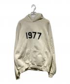 FOG ESSENTIALSフィアオブゴッド エッセンシャル）の古着「1977 HOODIE Natパーカー」｜ベージュ