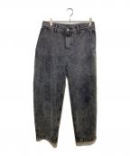 ADER errorアーダーエラー）の古着「デニムパンツ」｜ブラック
