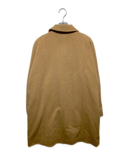 Christian Dior（クリスチャン ディオール）Christian Dior (クリスチャン ディオール) アンゴラカシミヤダブルチェスターコート ブラウン サイズ:9の古着・服飾アイテム