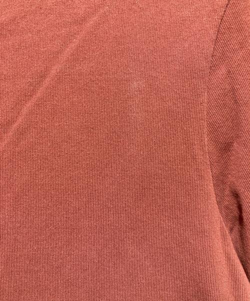 HERMES（エルメス）HERMES (エルメス) 裾H刺繍半袖カットソー パープル サイズ:38の古着・服飾アイテム