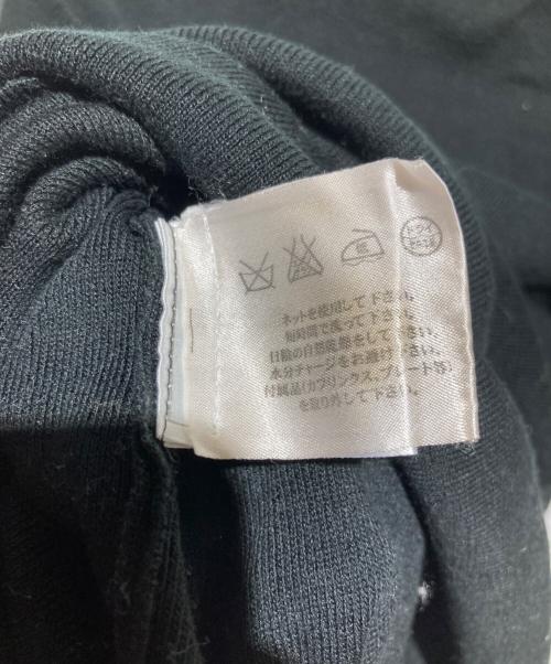 CHANEL（シャネル）CHANEL (シャネル) 裾ココマークプレート半袖ニット ブラック サイズ:38の古着・服飾アイテム