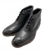 COLE HAANコールハーン）の古着「Liam Chukka II Semi Wing Tip/チャッカブーツ」｜ブラック