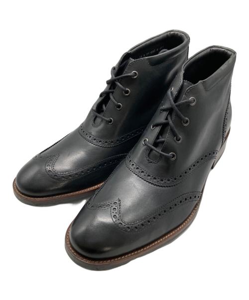 COLE HAAN（コールハーン）COLE HAAN (コールハーン) Liam Chukka II Semi Wing Tip/チャッカブーツ ブラック サイズ:10の古着・服飾アイテム