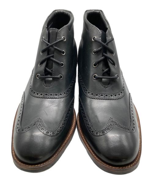 COLE HAAN（コールハーン）COLE HAAN (コールハーン) Liam Chukka II Semi Wing Tip/チャッカブーツ ブラック サイズ:10の古着・服飾アイテム