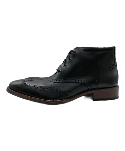 COLE HAAN（コールハーン）COLE HAAN (コールハーン) Liam Chukka II Semi Wing Tip/チャッカブーツ ブラック サイズ:10の古着・服飾アイテム