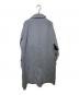 nano・universe (ナノ・ユニバース) SUPER140'Sウールステンカラーコート グレー サイズ:L：5000円