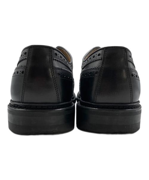 berwick（バーウィック）berwick (バーウィック) 4550 ウィングチップシューズ ブラック サイズ:7の古着・服飾アイテム