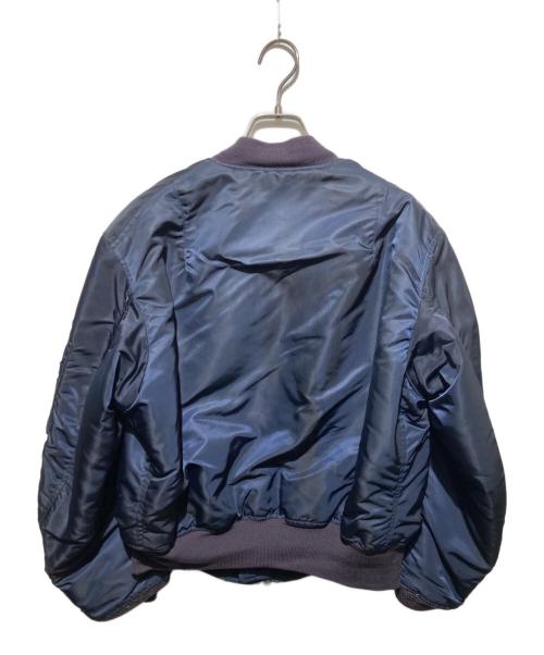 ALPHA INDUSTRIES（アルファインダストリーズ）ALPHA INDUSTRIES (アルファインダストリーズ) B-15フライトジャケット ネイビー サイズ:40の古着・服飾アイテム