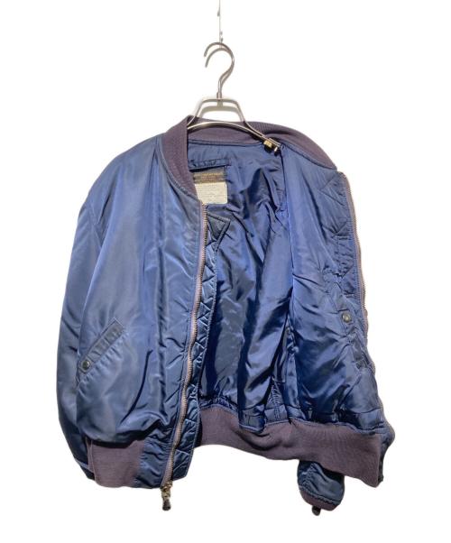 ALPHA INDUSTRIES（アルファインダストリーズ）ALPHA INDUSTRIES (アルファインダストリーズ) B-15フライトジャケット ネイビー サイズ:40の古着・服飾アイテム