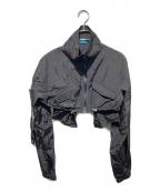 TRAPEZEトラピーズ）の古着「ナイロンジャケット/Nylon Shaka Blouson」｜ブラック