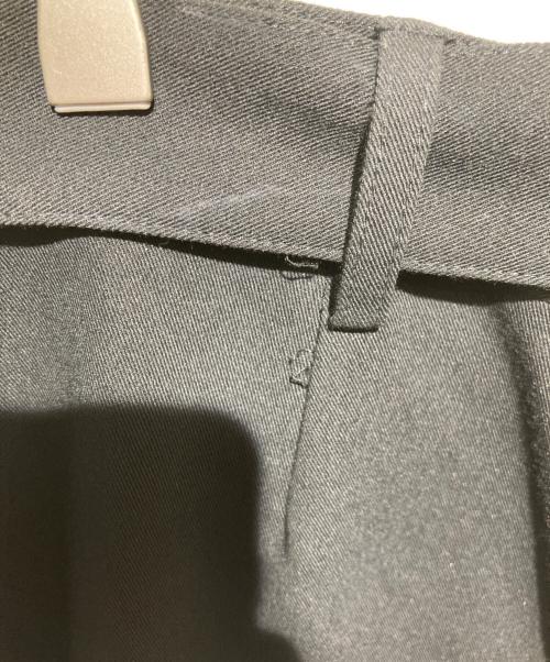 TRAPEZE（トラピーズ）trapeze (トラピーズ) V Belt Wide Trousers ブラック サイズ:Mの古着・服飾アイテム