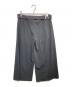 trapeze (トラピーズ) V Belt Wide Trousers ブラック サイズ:M：7000円