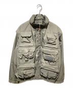 idahoアイダホ）の古着「ディタッチャブルフィッシングジャケット」｜カーキ