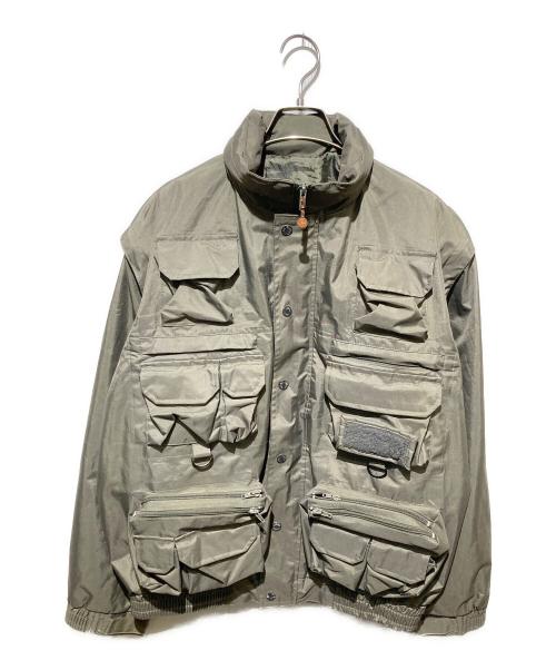 idaho（アイダホ）idaho (アイダホ) ディタッチャブルフィッシングジャケット カーキ サイズ:Ｌの古着・服飾アイテム