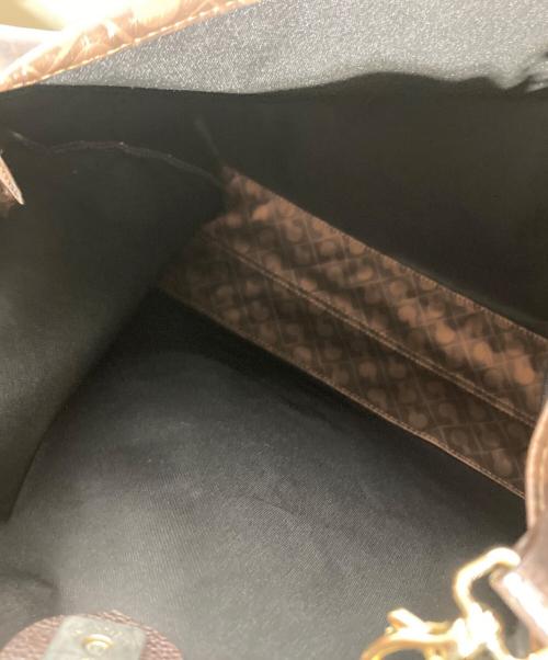 GHERARDINI（ゲラルディーニ）GHERARDINI (ゲラルディーニ) ソフティハンドバッグ ブラウンの古着・服飾アイテム