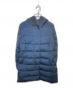 WOOLRICHウールリッチ）の古着「パフィー プレスコット パーカ-/ PUFFY PRESCOTT PARKA DOWN COAT」｜ネイビー