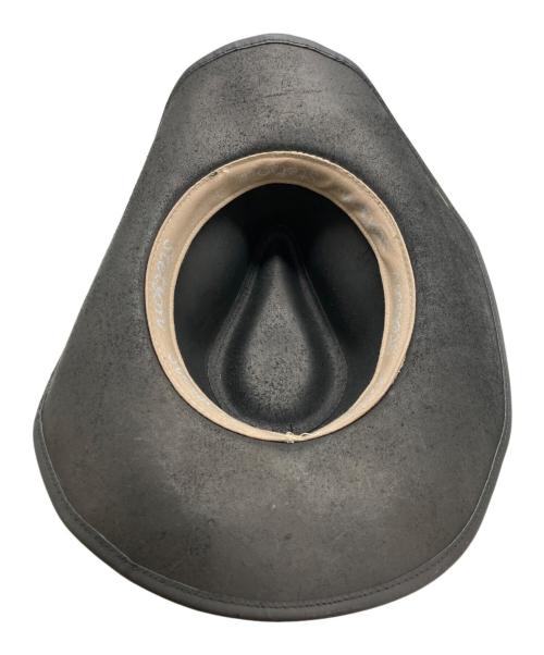 STETSON（ステットソン）STETSON (ステットソン) ウエスタンレザーハット ブラックの古着・服飾アイテム
