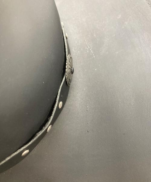 STETSON（ステットソン）STETSON (ステットソン) ウエスタンレザーハット ブラックの古着・服飾アイテム