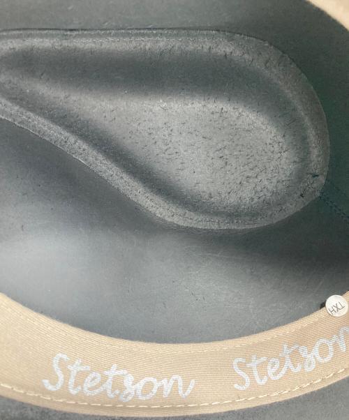 STETSON（ステットソン）STETSON (ステットソン) ウエスタンレザーハット ブラックの古着・服飾アイテム