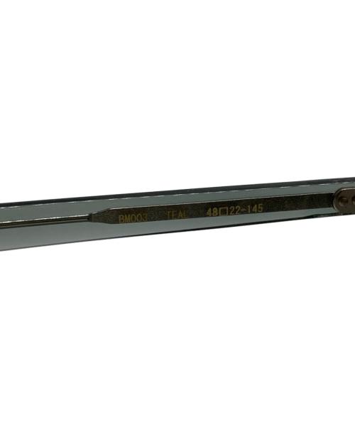 BLANC（ブラン）BLANC (ブラン) TEALサングラス グレー サイズ:48□22-145の古着・服飾アイテム