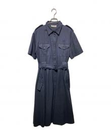 MIU MIU（ミュウミュウ）の古着「MILITARY DRESS」｜ネイビー