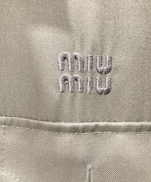 MIU MIU（ミュウミュウ）MIU MIU (ミュウミュウ) MILITARY DRESS ネイビー サイズ:42の古着・服飾アイテム