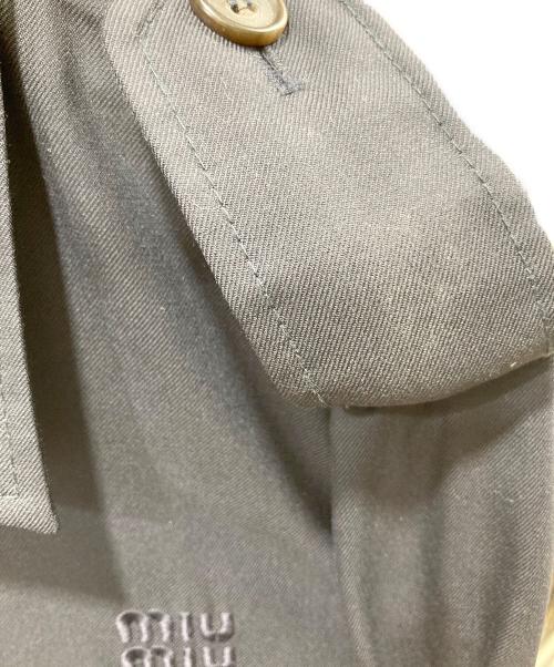 MIU MIU（ミュウミュウ）MIU MIU (ミュウミュウ) MILITARY DRESS ネイビー サイズ:42の古着・服飾アイテム