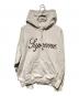 Supreme（シュプリーム）の古着「embroidered script hooded sweatshirt」｜アイボリー