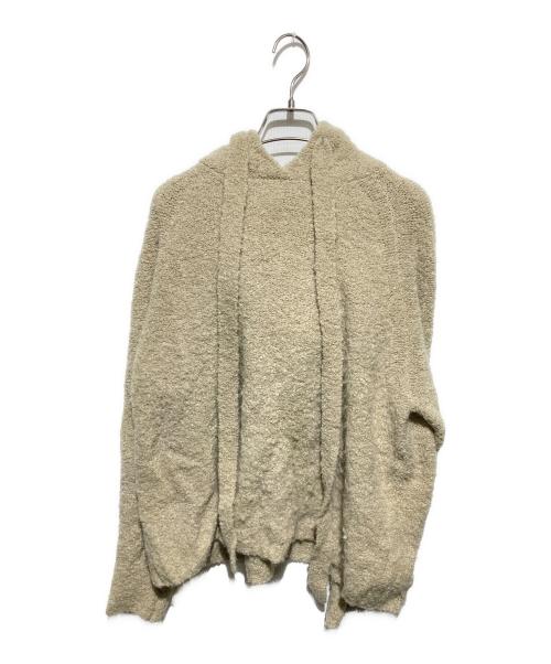 FRAMeWORK（フレームワーク）FRAMeWORK (フレームワーク) Loop Yarn フード プルオーバー ベージュ サイズ:FREEの古着・服飾アイテム