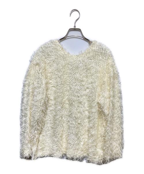 CLANE（クラネ）CLANE (クラネ) W FACE FRINGE TOPS ホワイト サイズ:1の古着・服飾アイテム