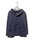 plantationプランテーション）の古着「ウールカーディガン」｜ネイビー