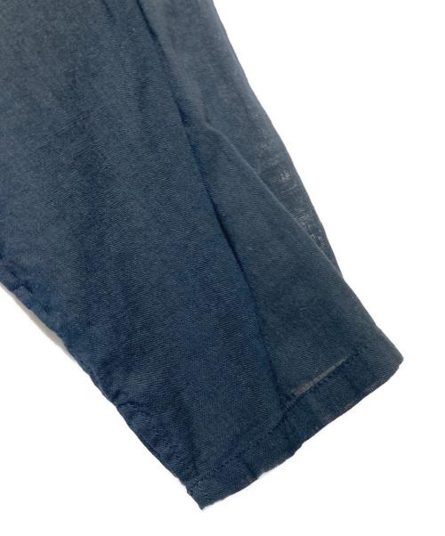 plantation（プランテーション）plantation (プランテーション) シアーブラウス ネイビー サイズ:2の古着・服飾アイテム