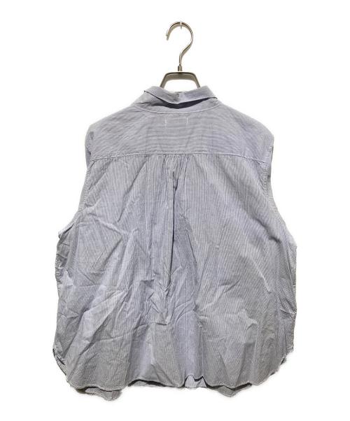 plantation（プランテーション）plantation (プランテーション) 長袖ブラウス ブルー サイズ:2 未使用品の古着・服飾アイテム