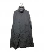 plantationプランテーション）の古着「ロングコート」｜ブラック