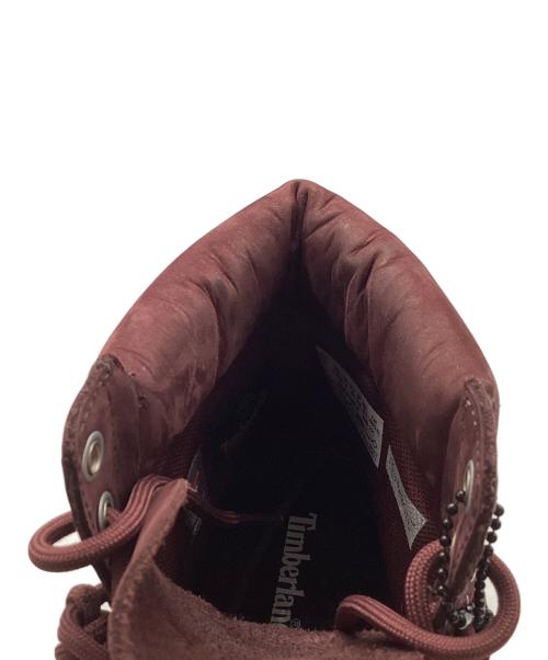 Timberland（ティンバーランド）Timberland (ティンバーランド) プレミアム 6インチ ウォータープルーフ ブーツ ボルドー サイズ:25.5の古着・服飾アイテム